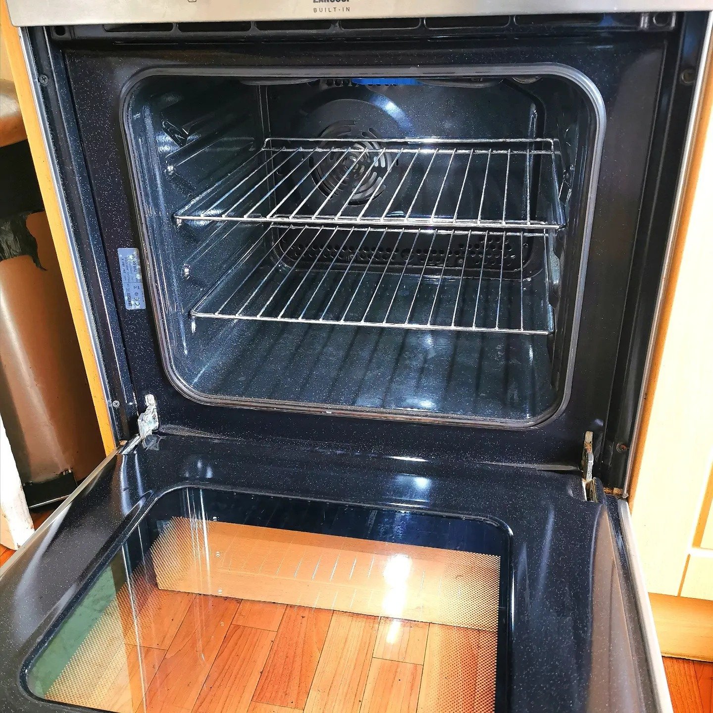 After cleaning